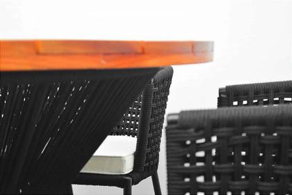 Imagem de Conjunto de Mesa Itapema 4L - Corda Náutica by DeckDecor