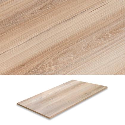 Imagem de Conjunto de mesa jogo sala jantar ciplafe jade flex tampo madeira bp carvalho 1,10m x 0,72m 4 cadeiras tubo preto fosco assento estofado