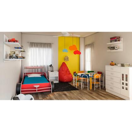 Conjunto de Mesa Oitavada com 8 Cadeiras Funny Colorido - Mobly Imagem de Conjunto de Mesa Oitavada com 8 Cadeiras Funny Colorido