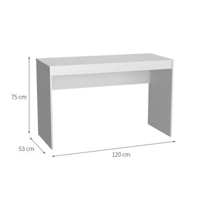 Imagem de Conjunto de Mesa para Notebook Hype com Armário Ravena 1 PT 1 GV Branco