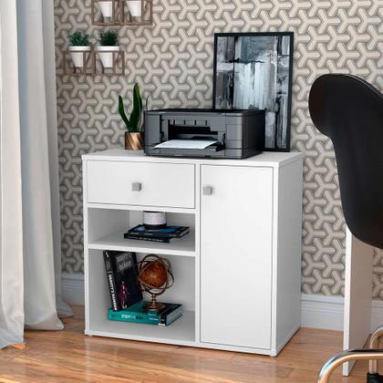Conjunto de Mesa para Notebook Hype com Armário Ravena 1 PT 1 GV Branco - Nova Móbile Imagem de Conjunto de Mesa para Notebook Hype com Armário Ravena 1 PT 1 GV Branco