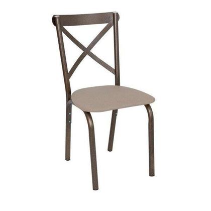 Imagem de Conjunto de Mesa Tampo em Vidro com 4 Cadeiras Karina