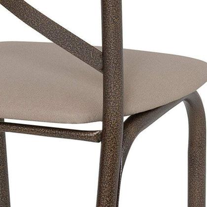 Imagem de Conjunto de Mesa Tampo em Vidro com 4 Cadeiras Karina