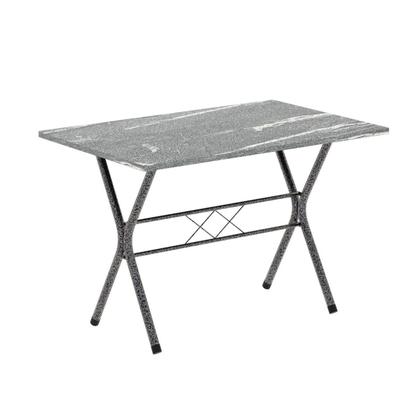 Imagem de Conjunto de Mesa Tubular 062 100x60cm Tampo em Granito com 4 Cadeiras Lívia