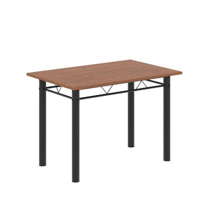 Imagem de Conjunto de Mesa Tubular 100x60cm Tampo em Mdf e 4 Cadeiras Dany