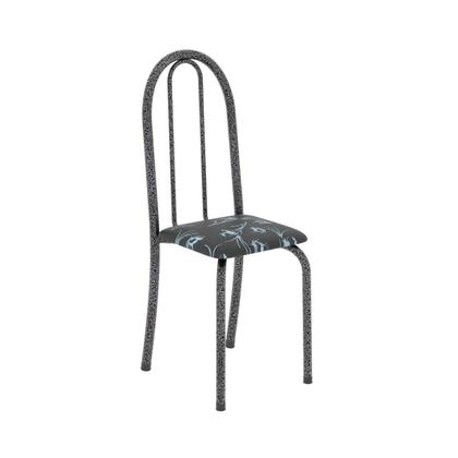 Imagem de Conjunto de Mesa Tubular 120x75cm Tampo em Ardósia Indiano com 4 Cadeiras Iris