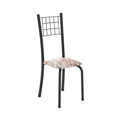 Imagem de Conjunto de Mesa Tubular 70cm X 70cm Tampo em Mdf com 4 Cadeiras Dany