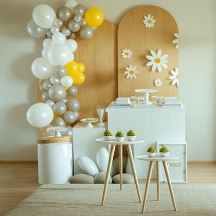 Imagem de Conjunto de Mesinhas Canto E Apoio Pe Palito Decorativa