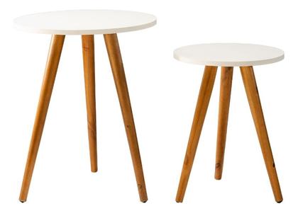 Imagem de Conjunto de Mesinhas Canto E Apoio Pe Palito Decorativa