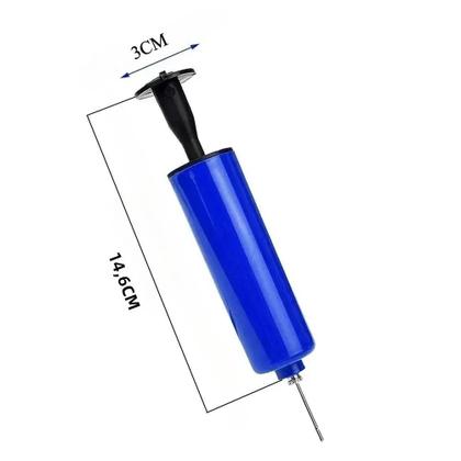 Imagem de Conjunto De Mini Bomba De Ar Portátil 10 Peças Kit Inflador Para Bolas De Futebol, Basquete, Futebol