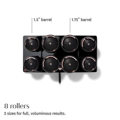 Imagem de Conjunto de modeladores de cabelo T3 Volumizing Hot Rollers LUXE com 8 rolos