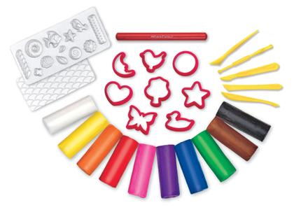 Imagem de Conjunto de modelagem de argila Faber-Castell Do Art Create with Clay