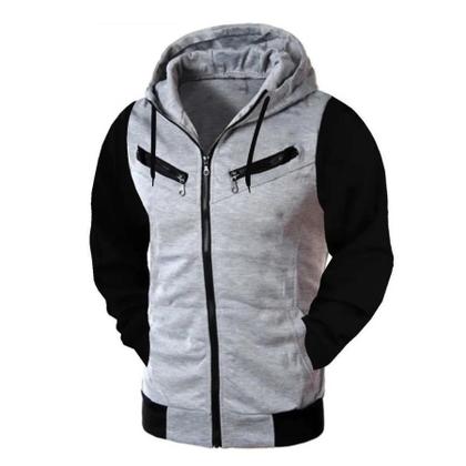 Imagem de Conjunto De Moletom Calça E Blusa Jaqueta De Frio Com Ziper