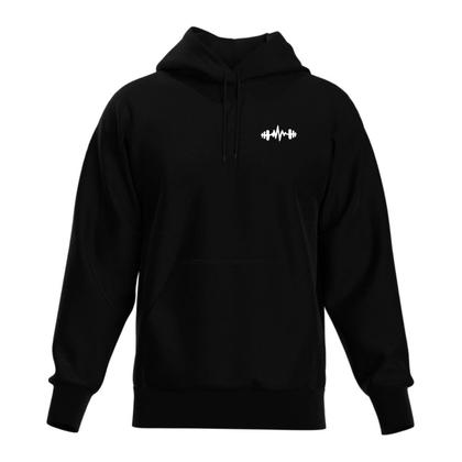 Imagem de Conjunto De Moletom Estampado Blusa Canguru Com Capuz Calça Jogger