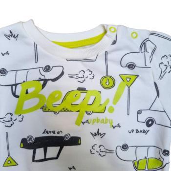 Imagem de Conjunto de Moletom Infantil Estampado com Blusão e Calça para Meninos