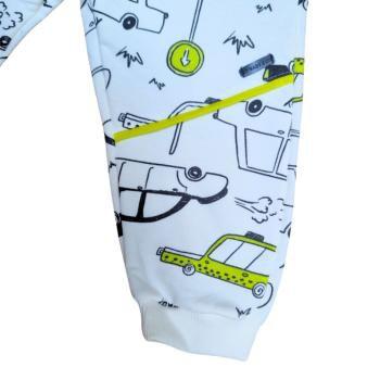 Imagem de Conjunto de Moletom Infantil Estampado com Blusão e Calça para Meninos