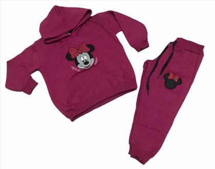 Imagem de Conjunto de moletom infantil meninas minnie