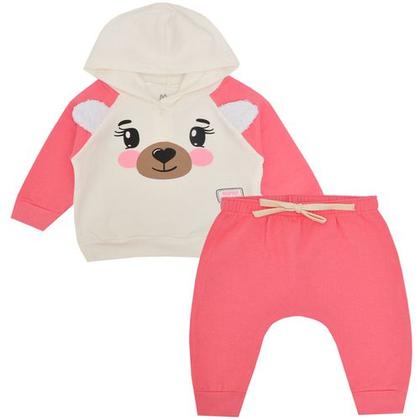 Imagem de Conjunto de Moletom Menina Bebê Inverno