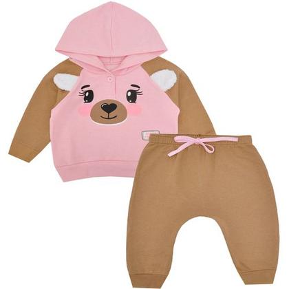 Imagem de Conjunto de Moletom Menina Bebê Inverno