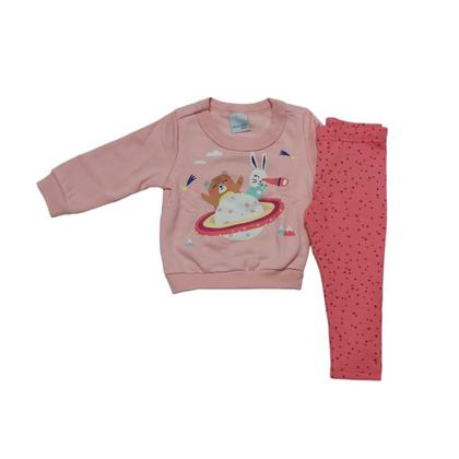 Imagem de Conjunto de Moletom menina Infantil Frio Malwee - Malwee KIDS