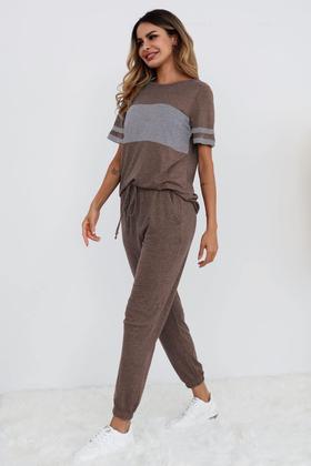 Imagem de Conjunto de Moletom PRETTYGARDEN Feminino Dois Peças Tamanho X-Large