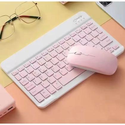 Imagem de Conjunto De mouse Sem Fio Bluetooth Teclado 10 Polegadas