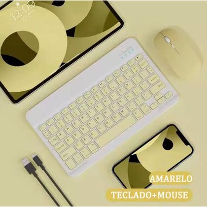 Imagem de Conjunto De mouse Sem Fio Bluetooth Teclado 10 Polegadas