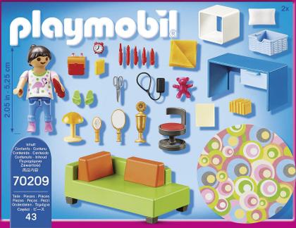 Imagem de Conjunto de Móveis para Quarto de Adolescente com Tema Playmobil