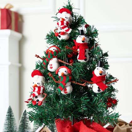 Imagem de Conjunto de Natal Art Craft Kit JOYIN Snowman DIY, pacote com 6