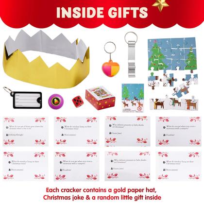 Imagem de Conjunto de Natal Party Favor JOYIN, 8 peças de quebra-nozes de Natal de 25 cm