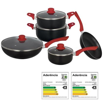 Imagem de Conjunto de Panelas 5 Peças Linha Aroma Mor