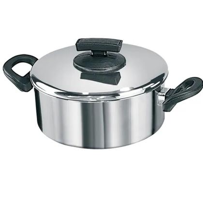 Imagem de Conjunto de Panelas 6 Pçs Alumínio Polido com 3 Utensílios