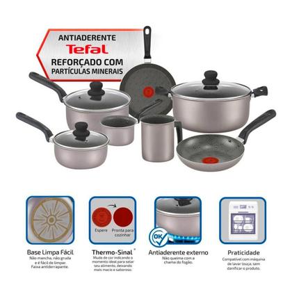 Imagem de Conjunto de Panelas 7 peças AA Talent Imusa Rocchedo