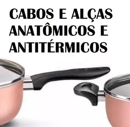 Imagem de Conjunto de panelas antiaderente 6 peças marpal