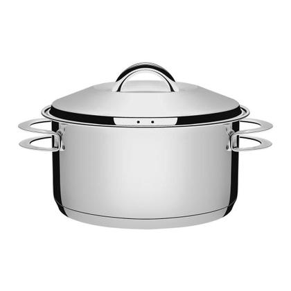 Imagem de Conjunto De Panelas Caçarolas Inox Solar Fundo Triplo Indução ø 16cm Pit4 E Pit7 - Tramontina