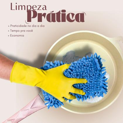 Imagem de Conjunto de Panelas Cerâmica Antiaderente Indução Diamond