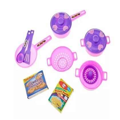 Imagem de Conjunto De Panelas Cozinha Infantil De Brinquedos 13 Peças