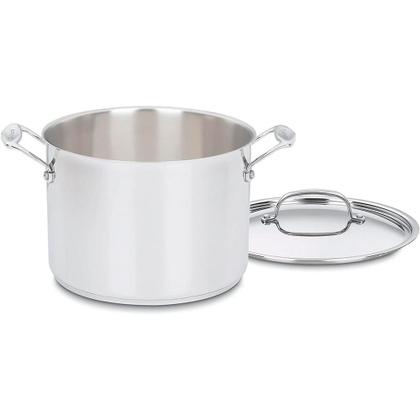 Imagem de Conjunto De Panelas Cuisinart Aço Inox Chef'S Classic  10 Peças 77-10P1