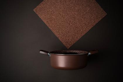 Imagem de Conjunto de Panelas D'ITÁLIA 10 peças Disegno Marrom Teflon