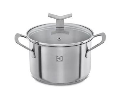 Imagem de Conjunto De Panelas Inox 5 Peças Electrolux Design Original A18778801