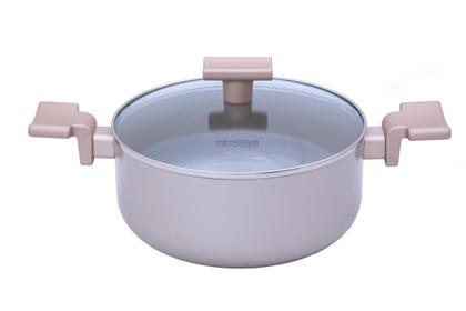 Imagem de Conjunto De Panelas Sartin Champagne 5 Peças Cerâmica Mimo Style