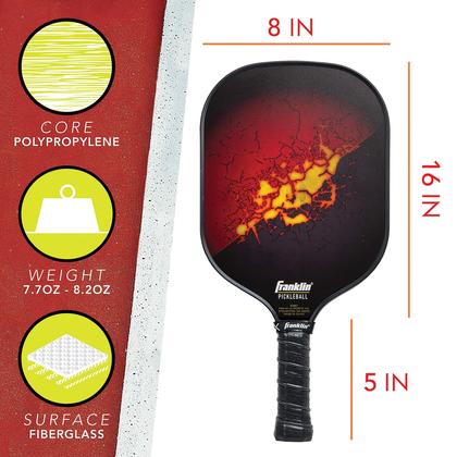 Imagem de Conjunto de pás e bolas de pickleball Franklin Sports com 2 raquetes