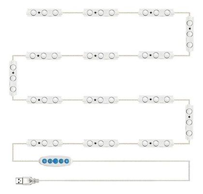 Imagem de Conjunto De Penteadeira Led Com Fio De Luz De Espelho Regulá