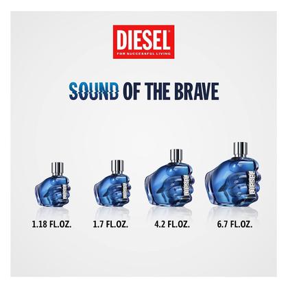 Imagem de Conjunto de perfume para presente Diesel Sound of the Brave 2 para homens 50 ml EDT