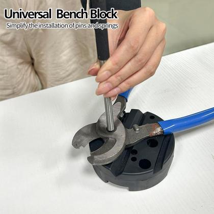 Imagem de Conjunto de perfuradores LFSEMINI, 14 unidades com bloco universal e martelo