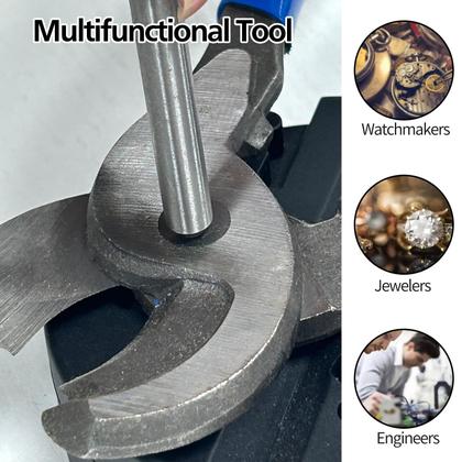 Imagem de Conjunto de perfuradores LFSEMINI, 14 unidades com bloco universal e martelo