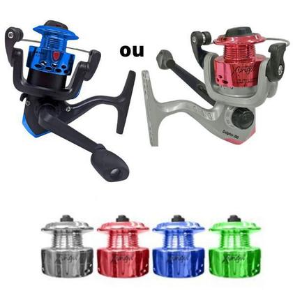 Imagem de Conjunto De Pesca Com Caixa Acessórios Vara 3-6 Kg Molinete