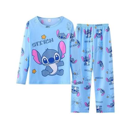 Imagem de Conjunto De Pijama Infantil Com Estampa De Desenho Animado Da Disney, Manga Comprida E Calça, Roupa