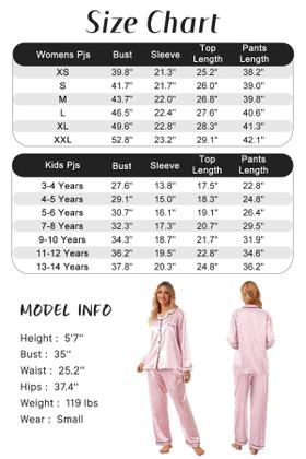 Imagem de Conjunto de pijama Schbbbta Satin para meninas de 11 a 12 anos rosa brilhante