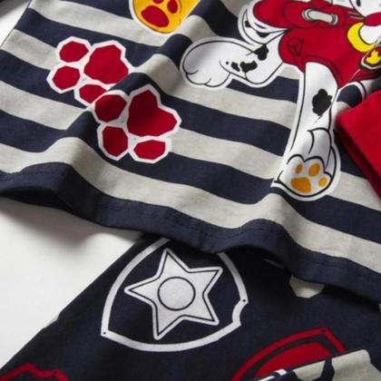 Imagem de Conjunto De Pijamas De Manga Comprida Para Bebês, Meninos E Meninas, PAW Patrol, Primavera E Outono,